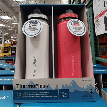 thermo flask display box