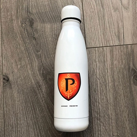 water bottle full color digital printed logo